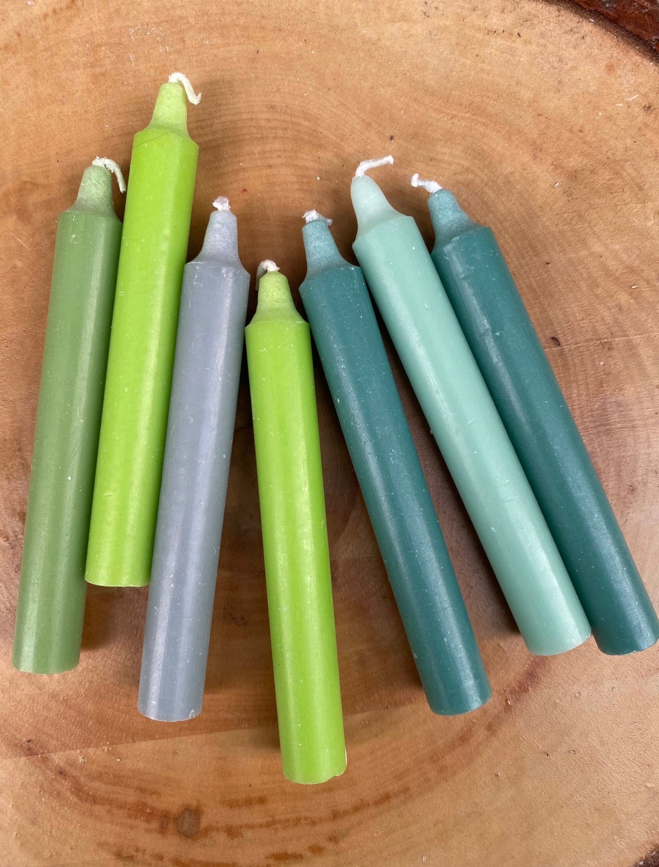 Green Spell Chime Candle