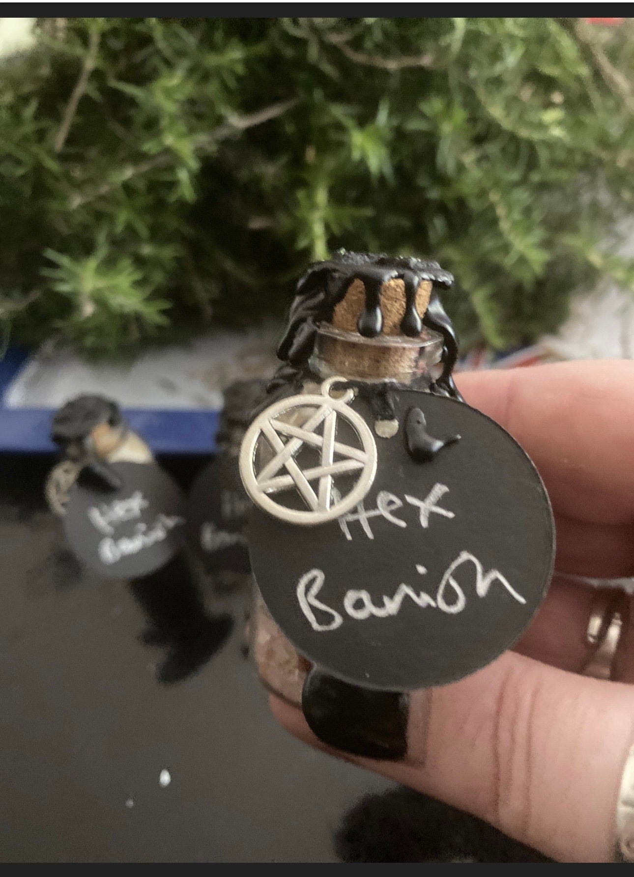 Hex Banish Spell Jar