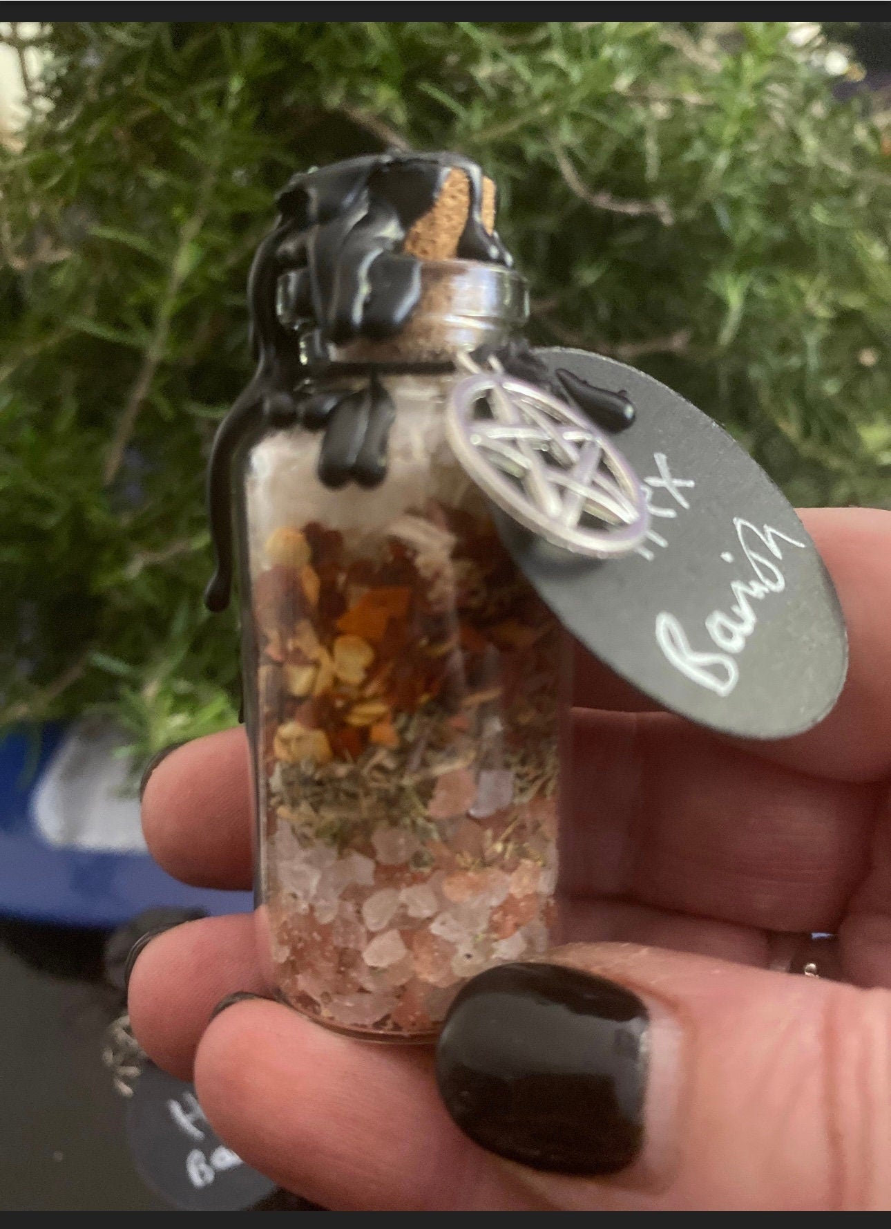 Hex Banish Spell Jar