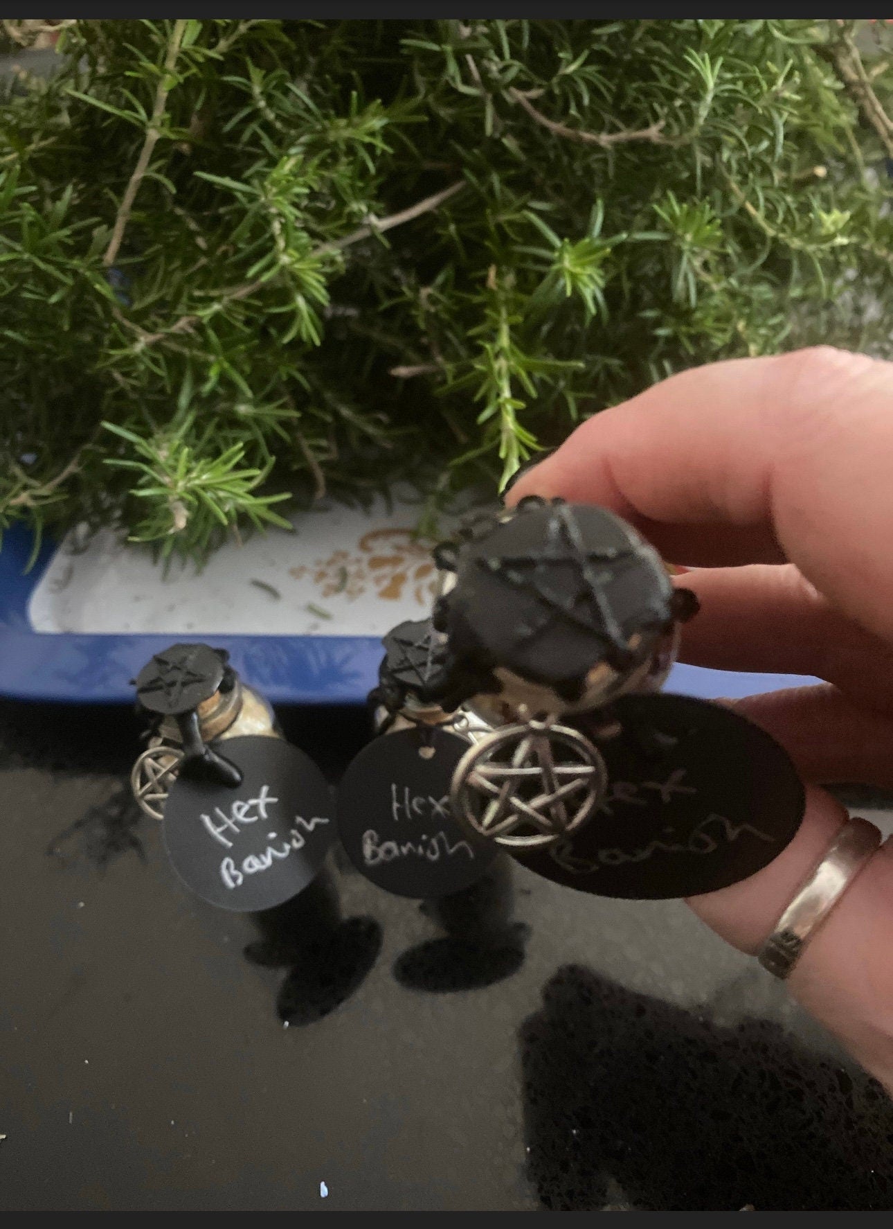 Hex Banish Spell Jar