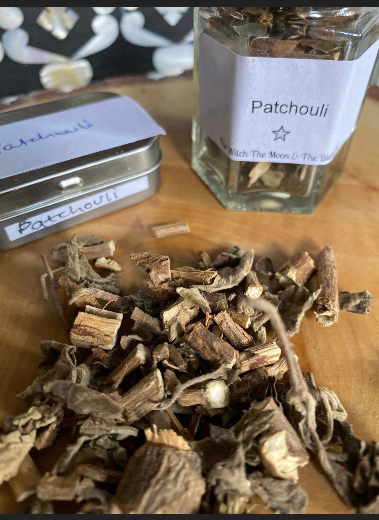 Dried Patchouli Root & Twigs