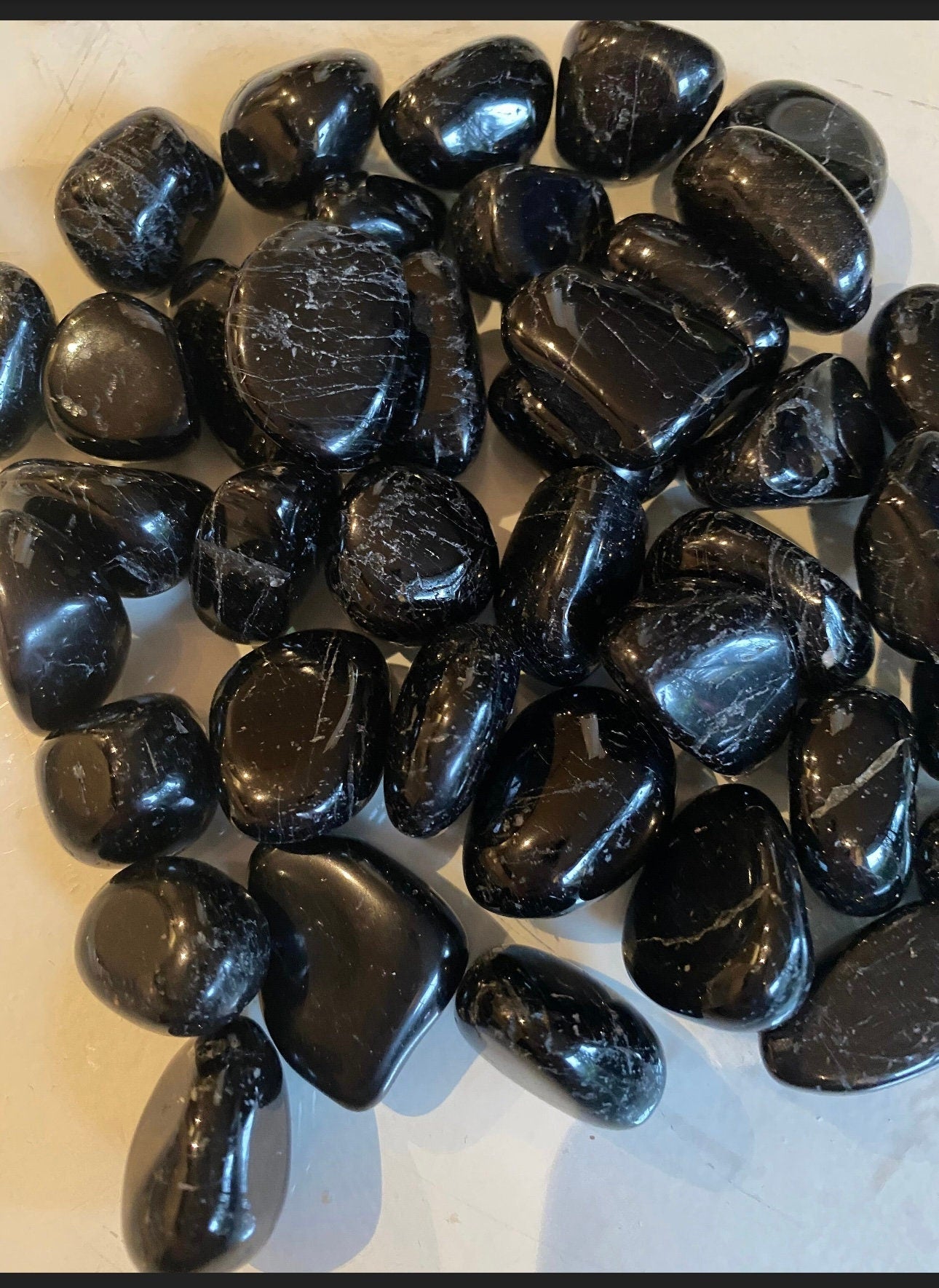 Tumbled Black Tourmaline