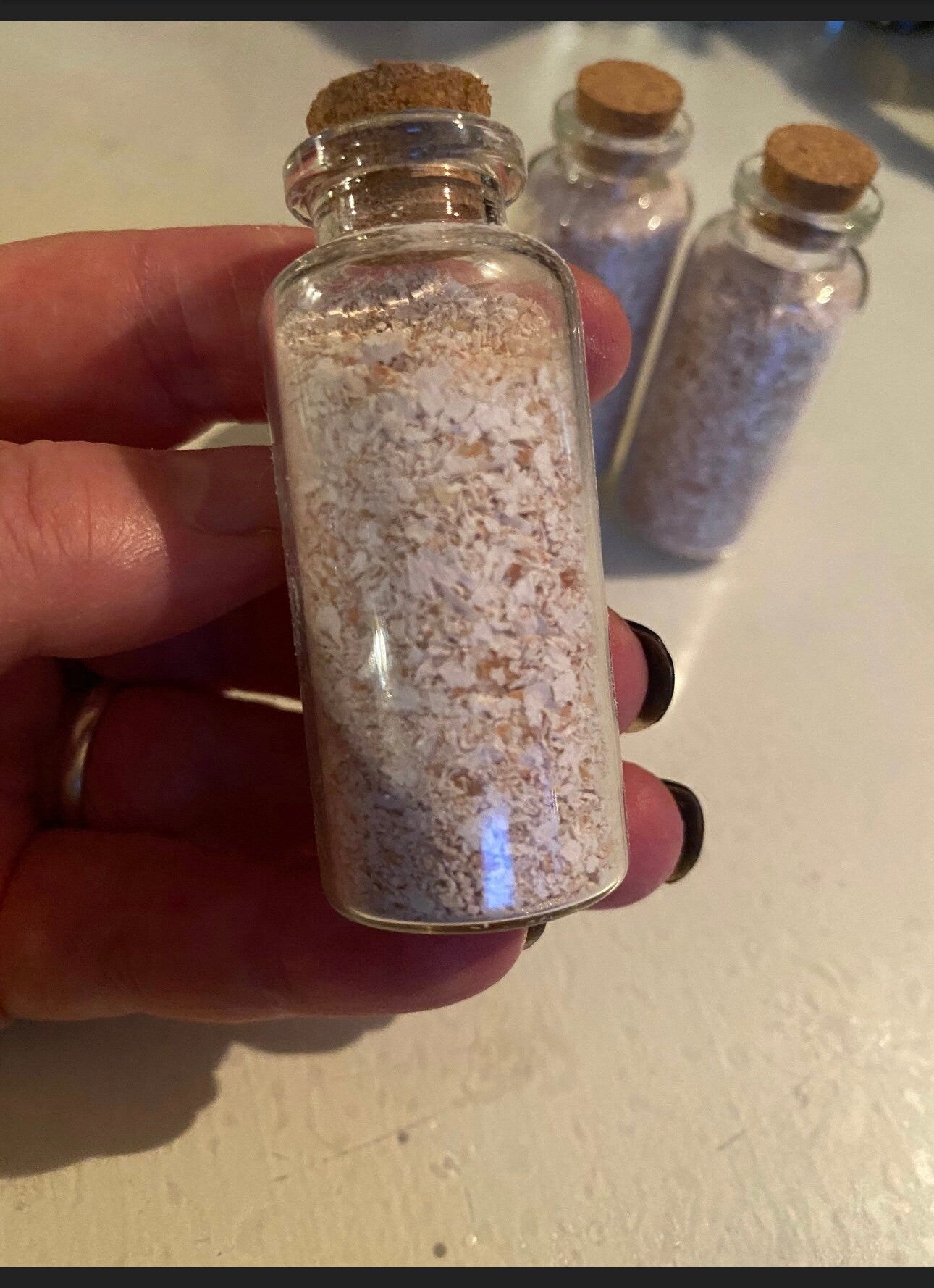 Cascarilla or Dried Crushed Egg Shells