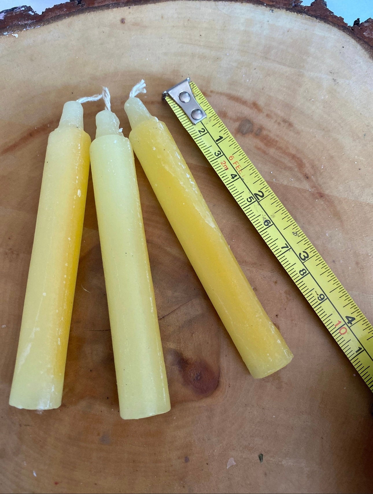 Yellow Spell Chime Candle
