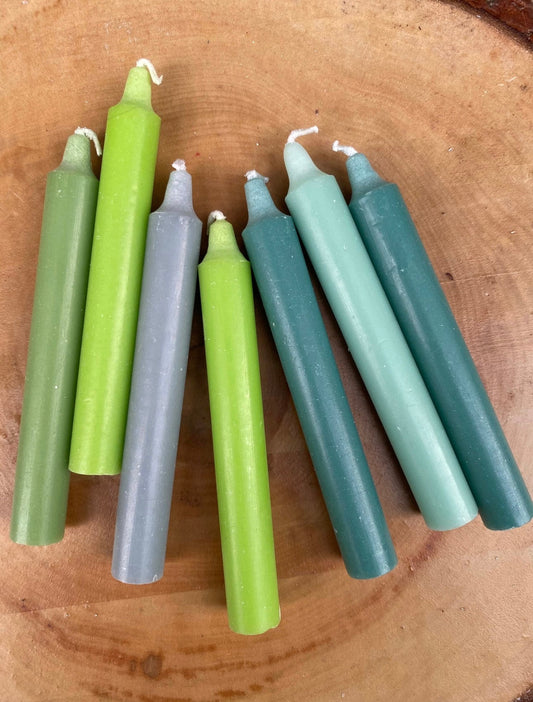 Green Spell Chime Candle