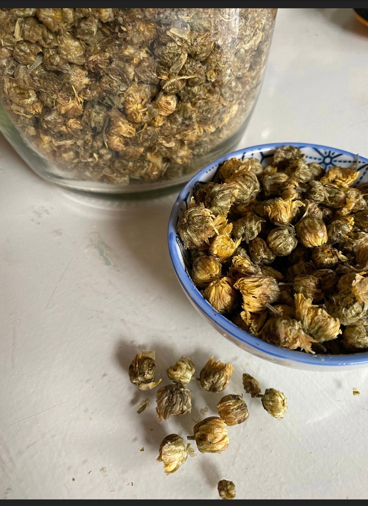 Dried Chrysanthemum Flowers