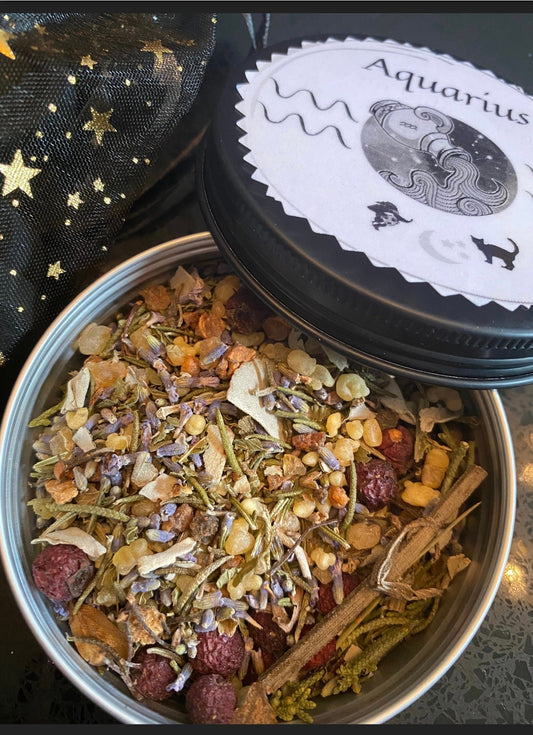 Loose Incense for the astrological sign of Aquarius