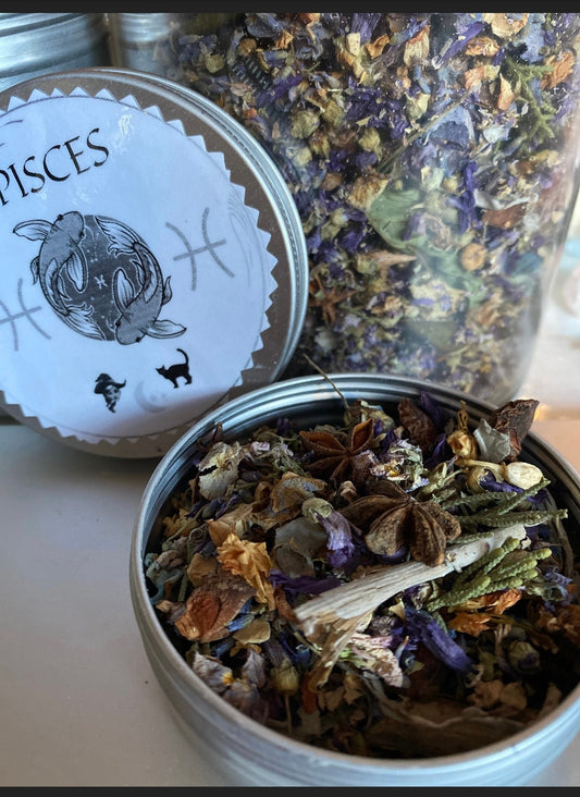 Ritual Loose Incense for the astrological sign of Pisces