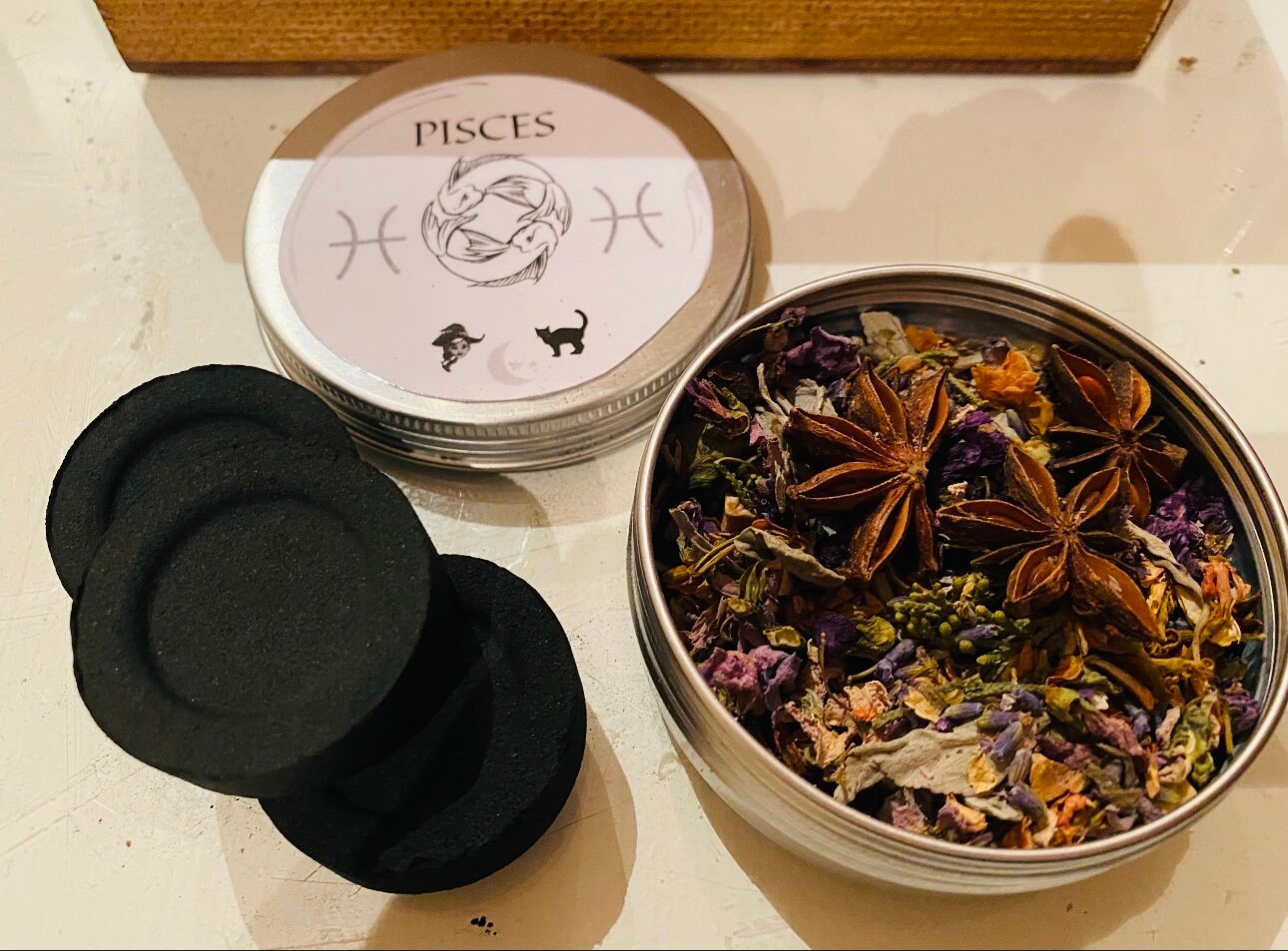 Ritual Loose Incense for the astrological sign of Pisces