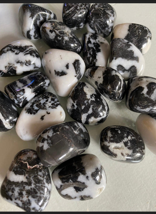 Tumbled Zebra Jasper Gemstone