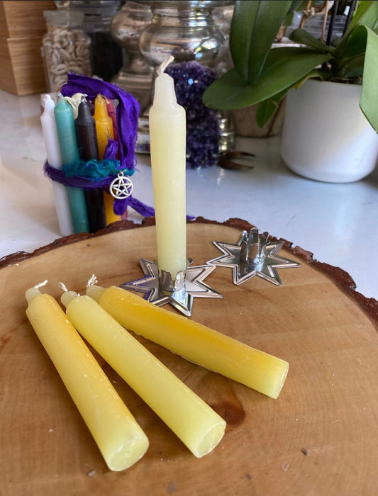 Yellow Spell Chime Candle