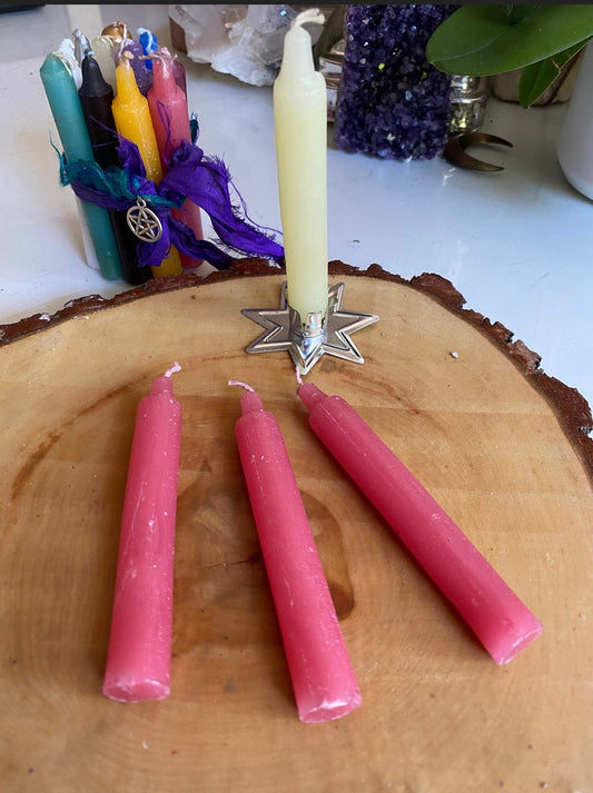 Red Chime Spell Candle