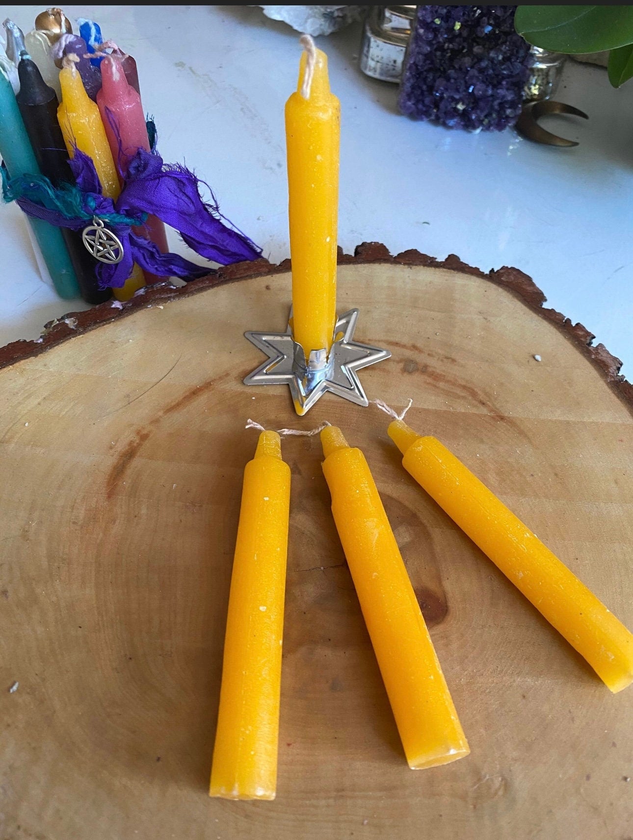 Orange Spell Chime Candle